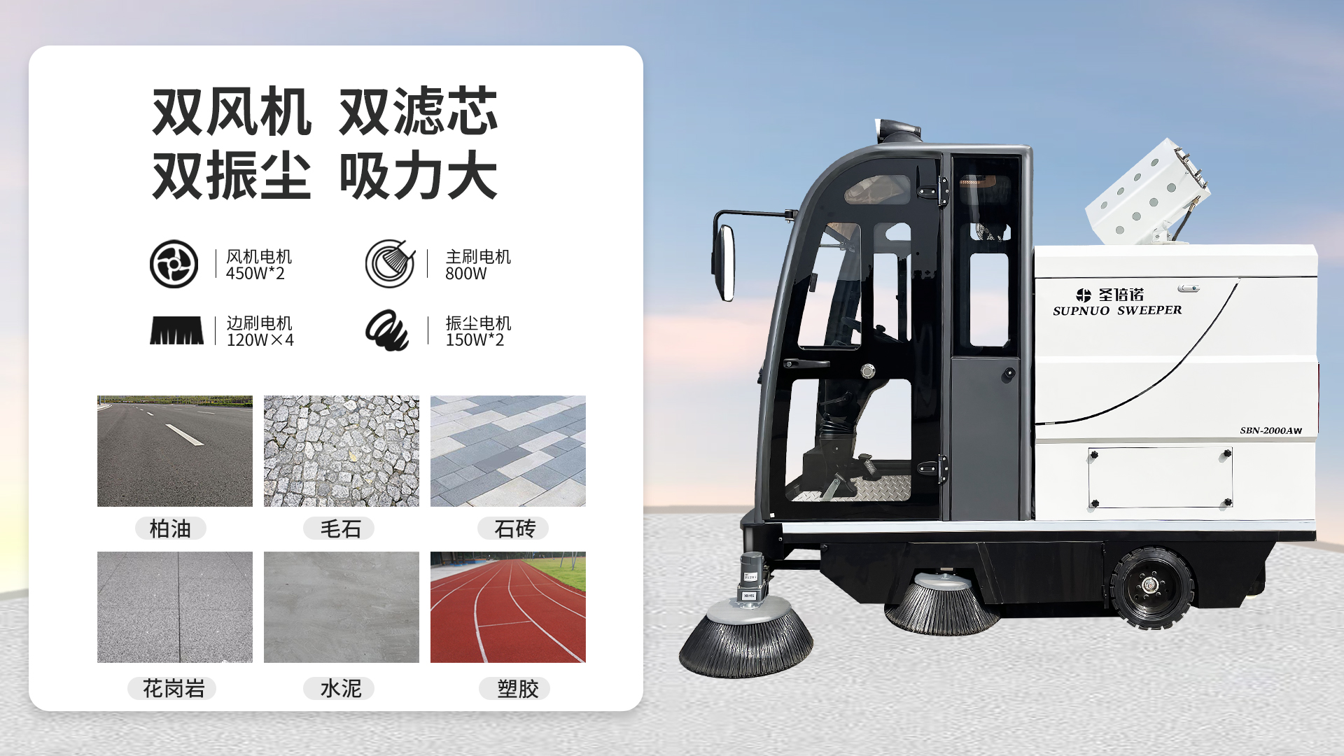 曲靖电动扫地车在机场清洁中的应用